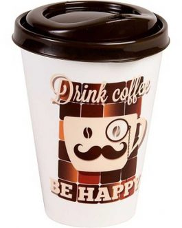 CUP W/LID COFFEE IML 0.43L
