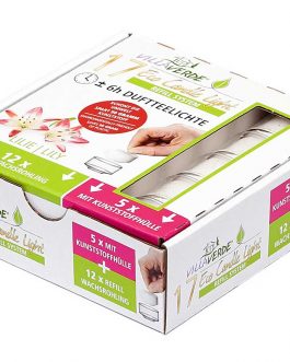VILLAVERDE ECO CANDLE LIGHT 5+12 REFILLS