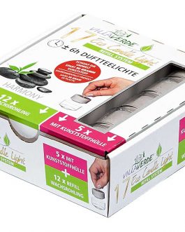 VILLAVERDE ECO CANDLE LIGHT 5+12 REFILLS