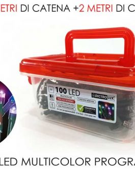 100 LED XMAS LIGHTS MULTICOLOUR