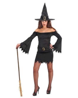 COSTUME SEXY WITCH MINI ADULT