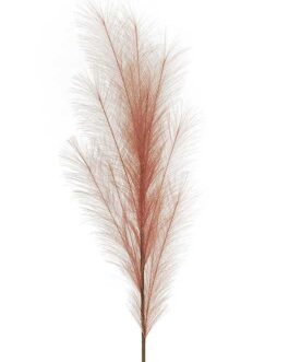 PAMPAS BRANCH W/HAND-WRAPPED STEM MAUVE