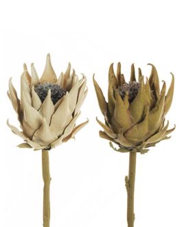 DRIED PU ARTICHOKE  H13CM