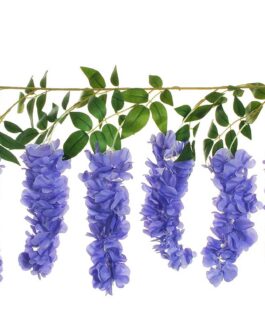 WISTERIA GARLAND W/13 GROUPS