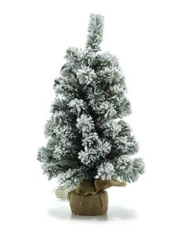 XMAS TREE SNOWY 60CM W/62BRANCHES