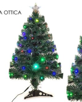 XMAS TREE H90CM FIBRE OPTICS W/95LED