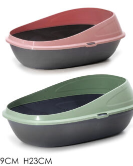 CAT LITTER TRAY POP UP 59X39XH23CM 3ASS