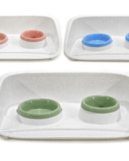 SET WATER&FOOD BOWLS  3ASS