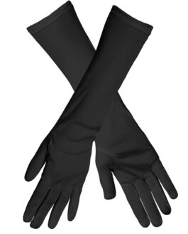 GLOVES LONG NICE BLACK