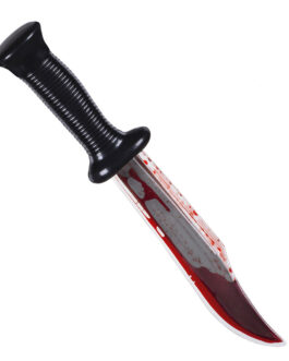 KNIFE W/BLOOD 33CM