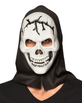 SKULL MASK W/HOOD