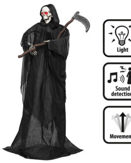 STANDING DECORATION CUTTING REAPER 183CM