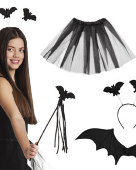 BAT SET STEKA-WAND-WINGS-TUTU