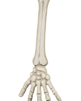 DECORATIVE HANGING SKELETON HAND 46CM