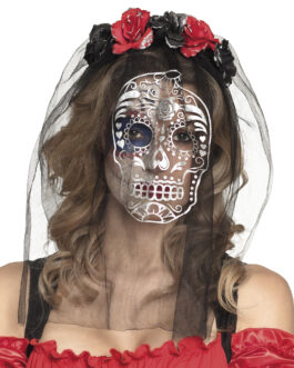 HEADBAND CALAVERA W/VEIL