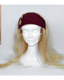 WIG BLONDE PIRATE W/BANDANA