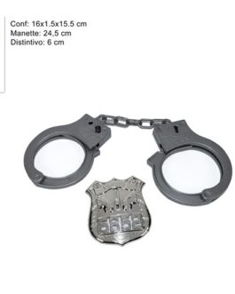 HANDCUFFS & BADGE