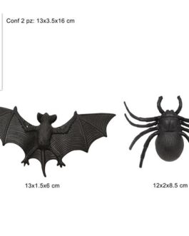 BAT&SPIDER 13CM 2PCS