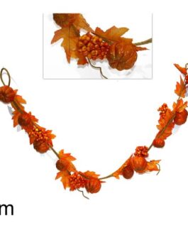 PUMPKIN GARLAND 120CM