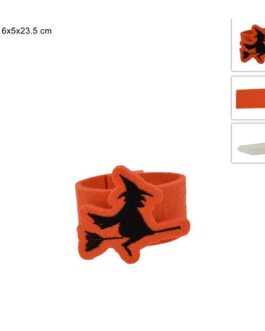 NAPKIN RINGS HALLOWEEN 6PCS 2ASS