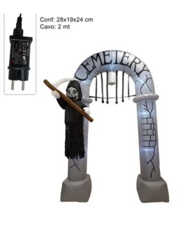 INFLATABLE CEMETARY DOOR HALLOWEEN 300CM