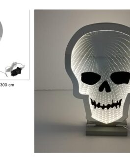 SKULL  ILLUMINATED 3D 40CM