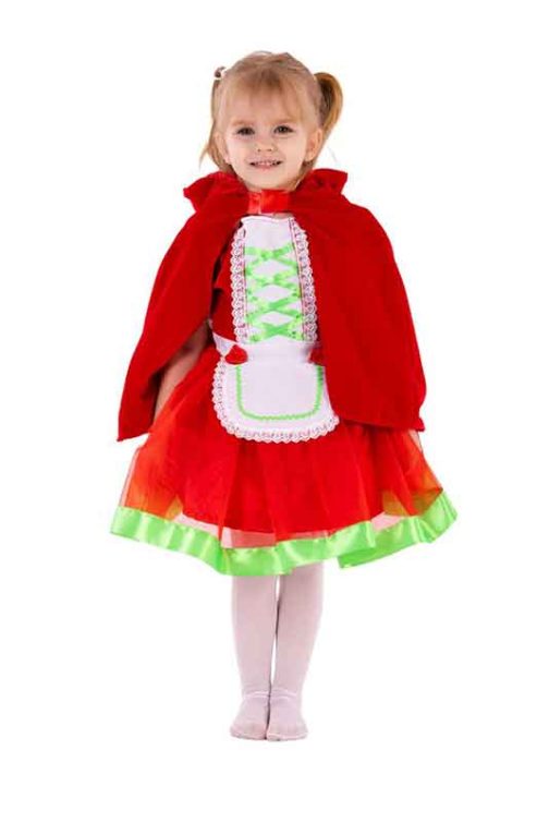 COSTUME BEBE RED RIDING HOOD DELUXE