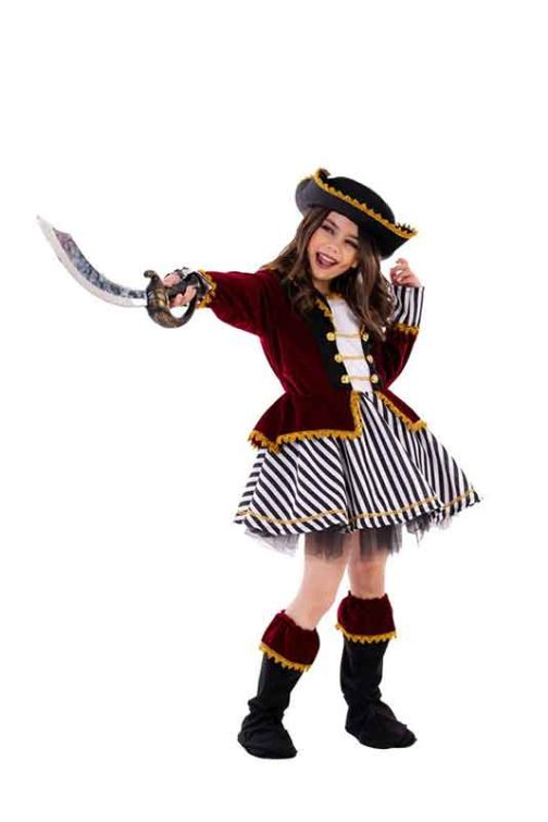 COSTUME PIRATE GIRL OF RED SEA