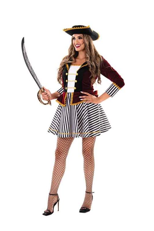 COSTUME PIRATE WOMAN OF RED SEA OS