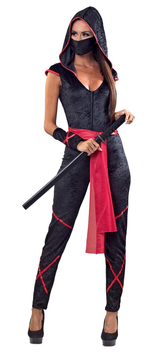 COSTUME NINJA WOMAN ONE SIZE