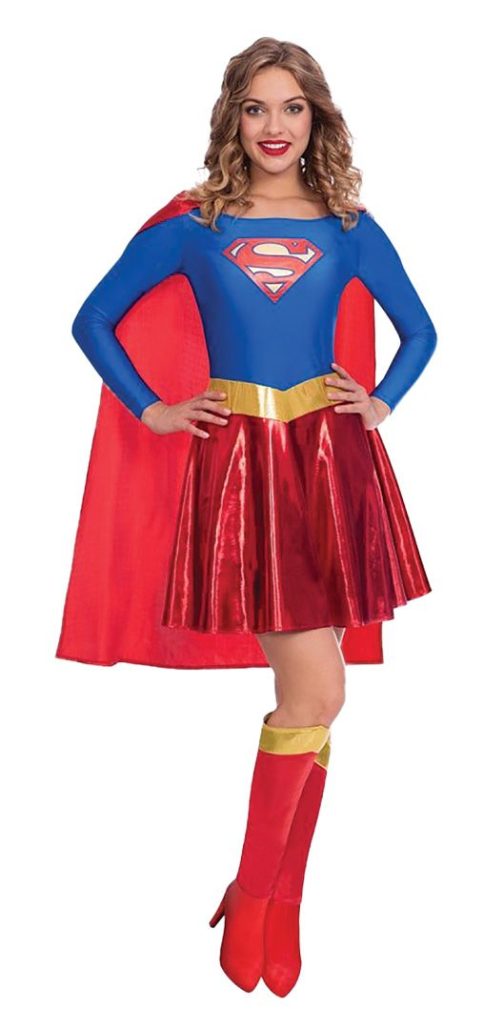 COSTUME SUPERGIRL CLASSIC M/L